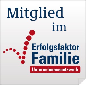 Wir sind Mitglied im Netzwerk Erfolgsfaktor Familie.